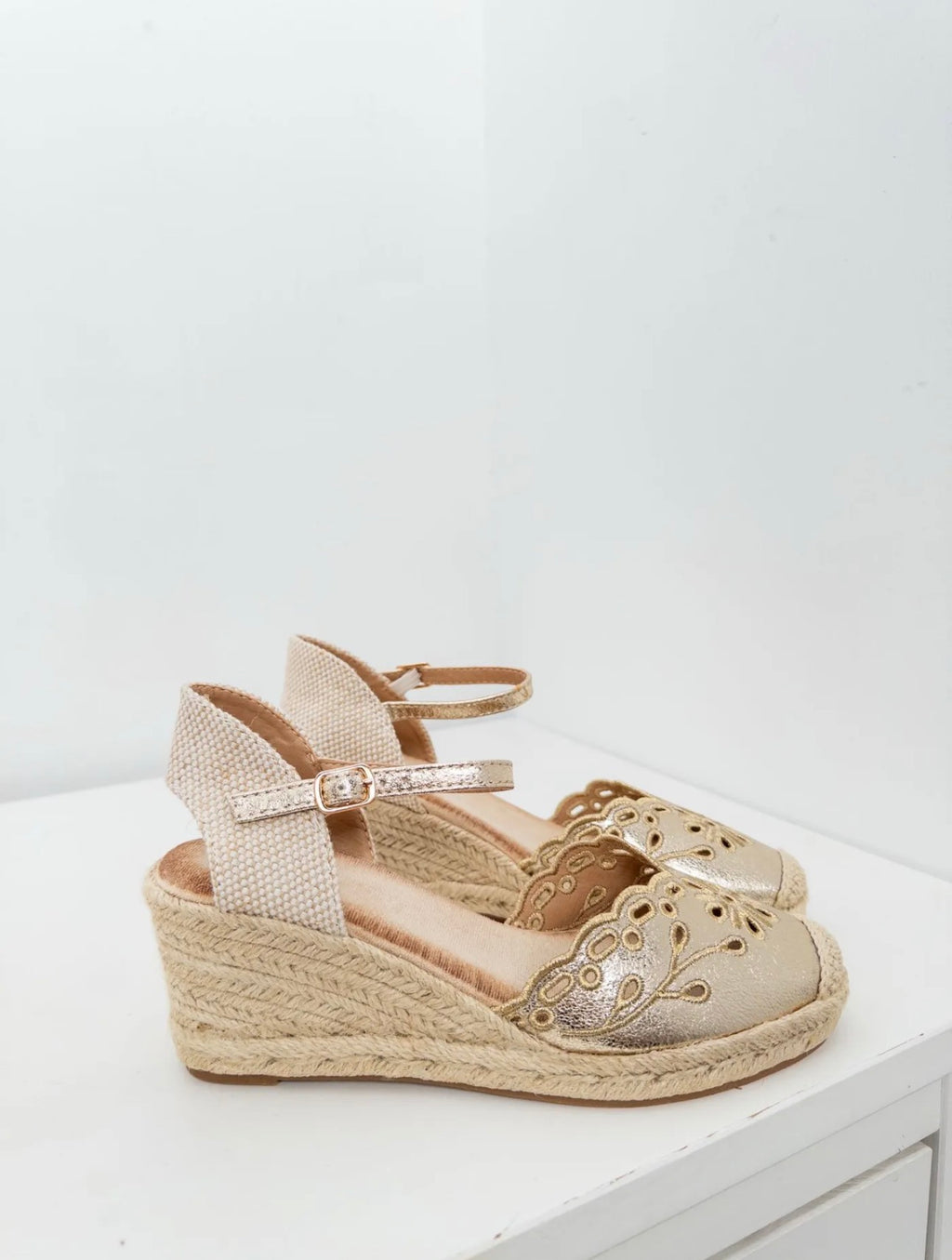 Esparteña Malva Dorada