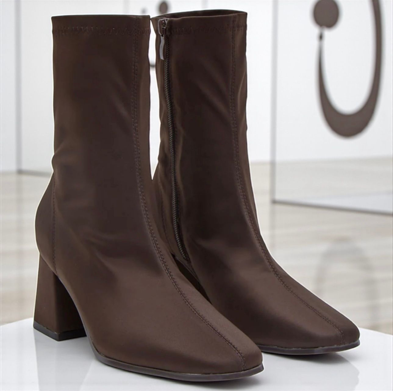 Botín Abbie Marrón