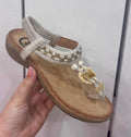 Sandalia Selene Beige