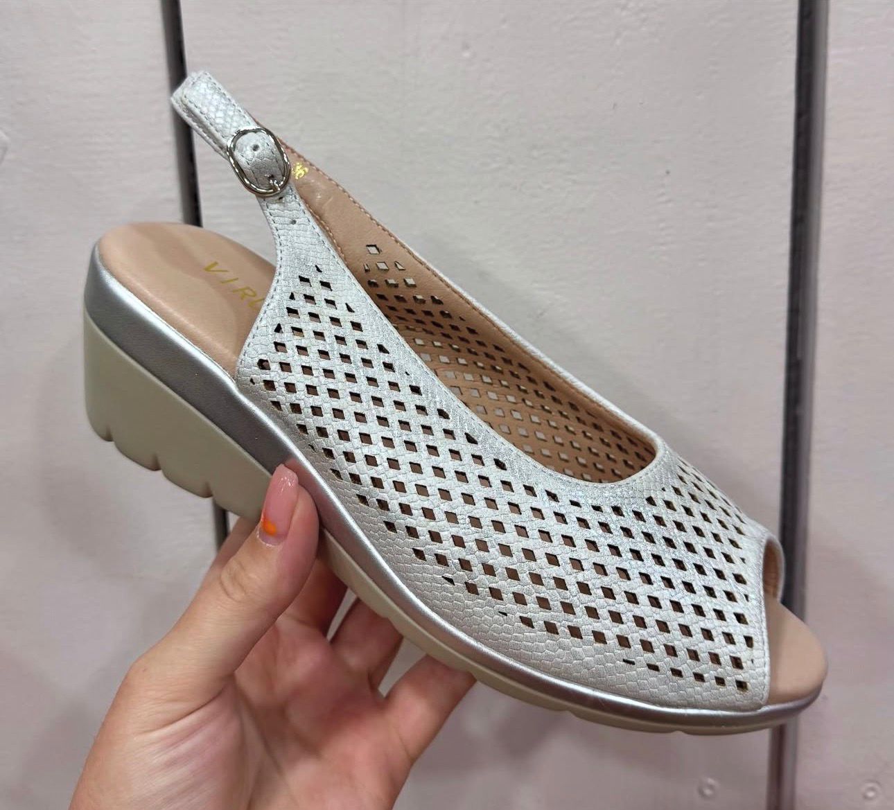 Sandalia Yael Plateada