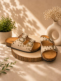 Sandalia Olivia Beige