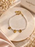 Pulsera Acero Corazones
