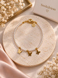 Pulsera Acero Mariposas