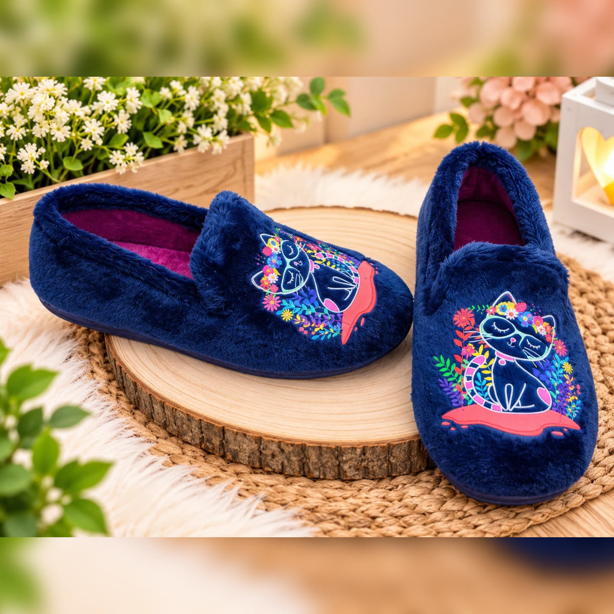 Zapatillas de Casa Cerrada