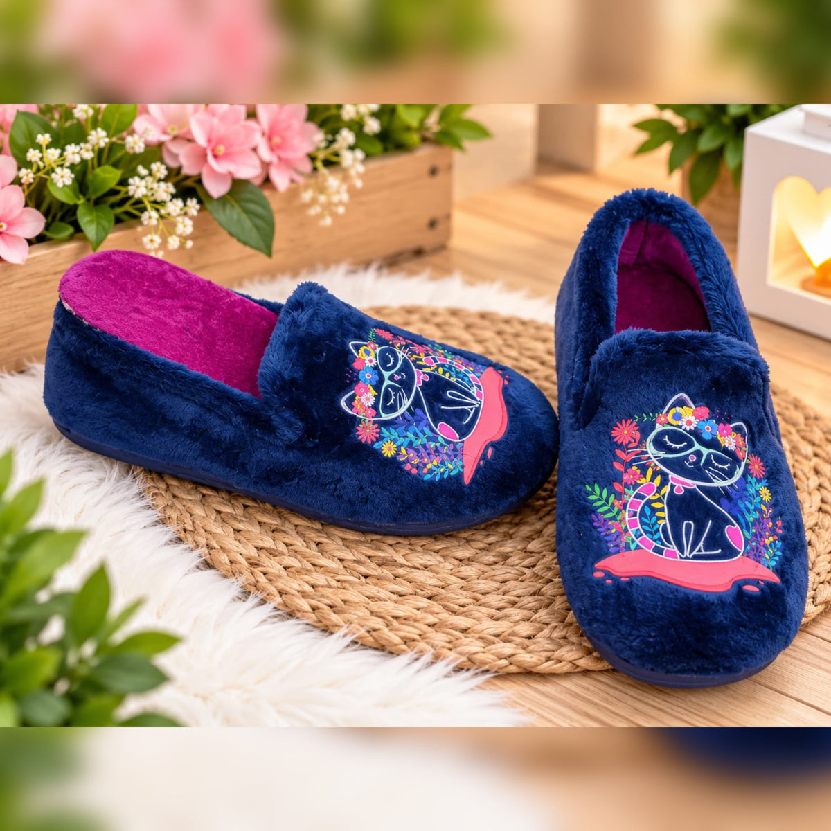 Zapatillas de Casa Cerrada