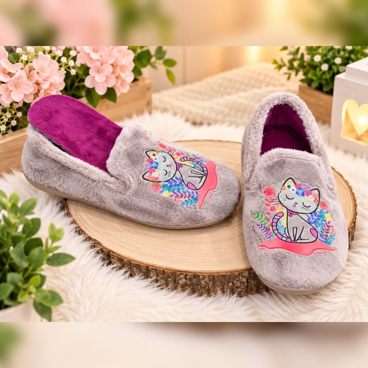 Zapatillas de Casa Cerrada
